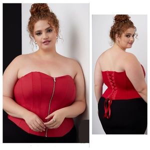 🖤Torrid Zip Front Corset